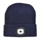 Cappellino con luce integrata personalizzabile in serigrafia
