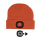 Cappellino con luce integrata personalizzabile in serigrafia