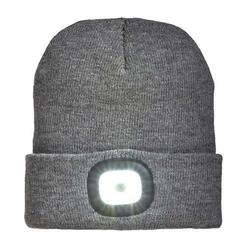 Cappellino con luce integrata personalizzabile in serigrafia