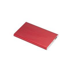 Power bank  alluminio satinato