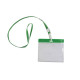 Nastro collo con tasca badge personalizzabili Nastro collo con tasca badge personalizzabili