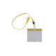 Nastro collo con tasca badge personalizzabili Nastro collo con tasca badge personalizzabili