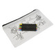 Set pastelli a cera in astuccio in tnt personalizzabile con il vostro logo Set pastelli a cera in astuccio in tnt personalizzabile con il vostro logo