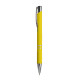 Penna alluminio gommata colorata personalizzabile Penna alluminio gommata colorata personalizzabile
