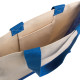 Shopper con soffietto alla base in juta e canvas Promozionali Shopper con soffietto alla base in juta e canvas Promozionali