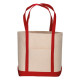 Borsa con soffietto finitura colorata personalizzabili Borsa con soffietto finitura colorata personalizzabili