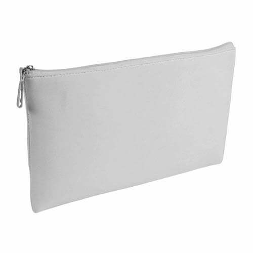 Astuccio porta attrezzi, similpelle, bianco