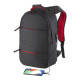 Zaino porta computer in poliestere 600D. Tasca principale porta pc e 3 tasche frontali Promozionali Zaino porta computer in poliestere 600D. Tasca principale porta pc e 3 tasche frontali Promozionali