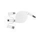 Cavo alimentazione USB-type C/lighting/microUSB retrattile Stampa la tua Pubblicità Cavo alimentazione USB-type C/lighting/microUSB retrattile Stampa la tua Pubblicità