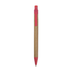 Penna a scatto in carta riciclata Penna a scatto in carta riciclata