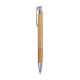 Penna a scatto in bamboo promozionale
