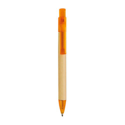 Penna a scatto in carta riciclata Penna a scatto in carta riciclata