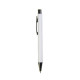 Penna a scatto in plastica con clip in metallo promozionale
