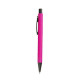 Penna a scatto in plastica con clip in metallo promozionale