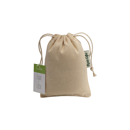 Sacchetto in cotone organico 10 x 14 cm Promozionali
