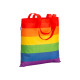 Shopper arcobaleno in R-pet Personalizzali con il tuo logo