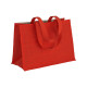 Shopper in cotone e dettagli in juta Promozionali