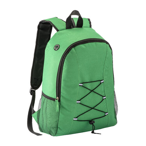 Zaino in poliestere 600D con uscita per cuffie personalizzabili Zaino in poliestere 600D con uscita per cuffie personalizzabili