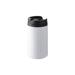 Tazza in metallo manico e tappo in plastica 350ml