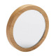 Specchietto tondo in bambù personalizzabile