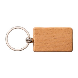 Portachiavi rettangolare in legno Portachiavi rettangolare in legno