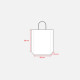 Shopper in carta riciclata 100 gr personalizzabili Shopper in carta riciclata 100 gr personalizzabili