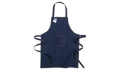 Grembiule in cotone Denim riciclato