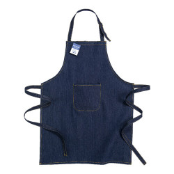 Grembiule in tessuto denim riciclato