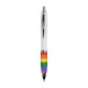 Penna a scatto arcobaleno personalizzabili