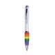 Penna twist impugnatura arcobaleno