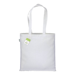 Shopper cotone biologico 220 gr manici lunghi