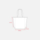 Shopper cotone riciclato 280 gr personalizzabili Shopper cotone riciclato 280 gr personalizzabili