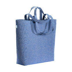 Shopper con soffietto alla base cotone riciclato 280 gr Shopper con soffietto alla base cotone riciclato 280 gr