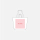 Shopper con soffietto alla base cotone riciclato Shopper con soffietto alla base cotone riciclato