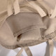 Shopper con soffietto alla base cotone riciclato