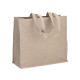 Shopper in cotone riciclato interno laminato