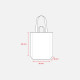Shopper con doppi manici Stampa il tuo logo Shopper con doppi manici Stampa il tuo logo
