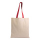 shopper cotone riciclato da 140 gr manici colorati Personalizzale con il tuo logo shopper cotone riciclato da 140 gr manici colorati Personalizzale con il tuo logo