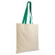 shopper cotone riciclato da 140 gr manici colorati Personalizzale con il tuo logo shopper cotone riciclato da 140 gr manici colorati Personalizzale con il tuo logo