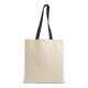 shopper cotone riciclato da 140 gr manici colorati Personalizzale con il tuo logo shopper cotone riciclato da 140 gr manici colorati Personalizzale con il tuo logo