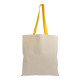 shopper cotone riciclato da 140 gr manici colorati Personalizzale con il tuo logo shopper cotone riciclato da 140 gr manici colorati Personalizzale con il tuo logo