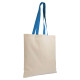 shopper cotone riciclato da 140 gr manici colorati Personalizzale con il tuo logo shopper cotone riciclato da 140 gr manici colorati Personalizzale con il tuo logo