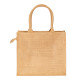 Borsa in juta manici cotone personalizzabile col tuo logo