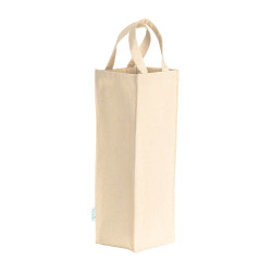 Borsa porta bottiglia cotone riciclato 250 gr