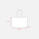 shopper 100 gr PET riciclato personalizzabili