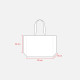 shopper 100 gr PET riciclato personalizzabili