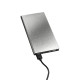 Power bank in alluminio 8000mAh Promozionali