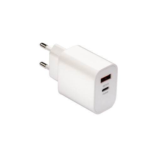 Caricabatterie USB 2 porte Stampa il tuo logo Caricabatterie USB 2 porte Stampa il tuo logo