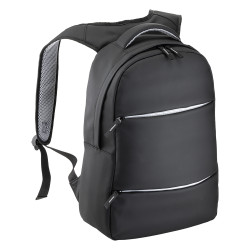 Zaino porta pc in poliestere con rivestimento in PU