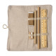 Astuccio arrotolabile in cotone personalizzabili Astuccio arrotolabile in cotone personalizzabili